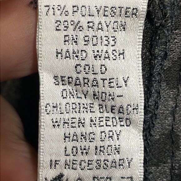 NWOT Joan Rivers Black and Grey Leopard print dress.  Size L large 12/14 - Picture 8 of 8